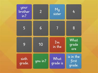 What Grade Are You In? Extra