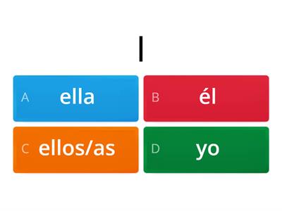 Personal Pronouns