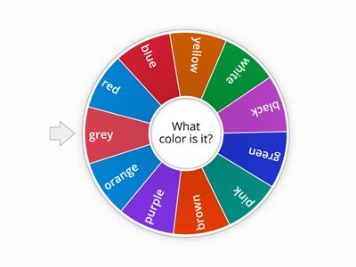 colours spin wheel