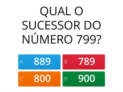 QUIZ DE MATEMÁTICA 1º BIMESTRE