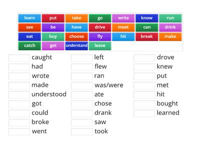 Irregular Verbs 