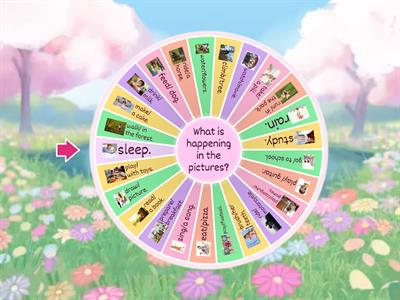 PRESENT CONTINIOUS TENSE ACTIVITY