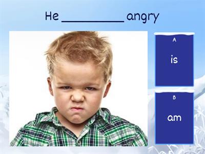 am  / is + przymiotnik