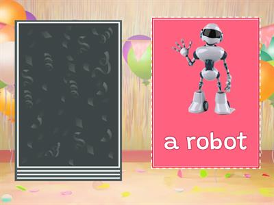 R robot rug rocket rabbit room