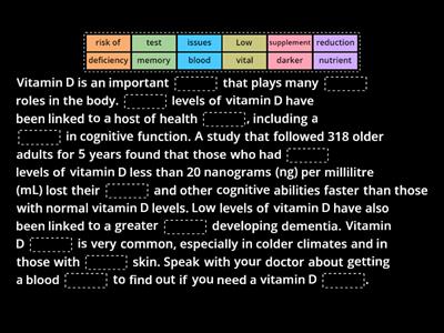 5. Get your vitamin D levels tested