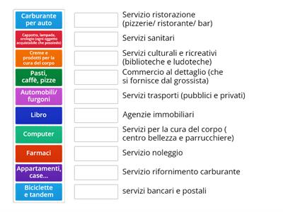 BENI E SERVIZI