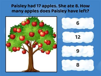 Subtraction Word Problems -P