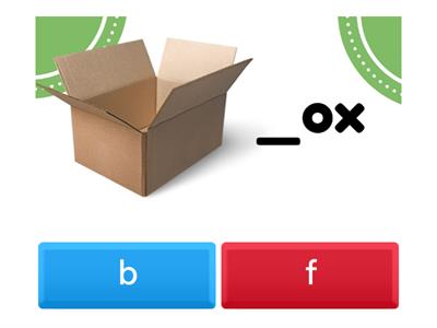 Beginning, Middle and Ending sounds