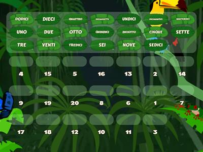 NUMERI E PAROLE - MAESTRA MARIKA