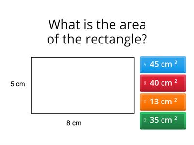 Area  quiz 