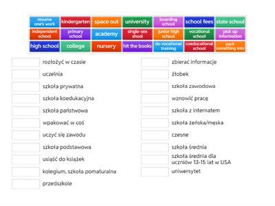 Education system/Czytanie