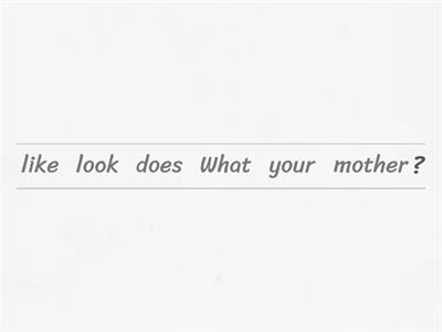 Simple present - Word order