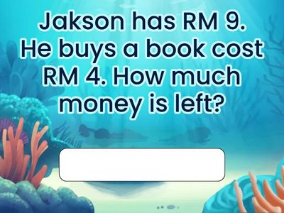 Money Subtraction Year 1 problem solving