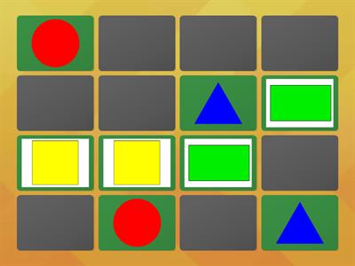 Memotest de figuras geométricas 