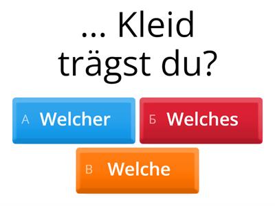 Momente A1.2 Lektion 22 Welcher?  Welches? Welche?