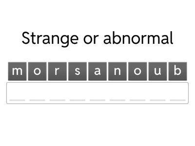 7-12: Unscrambling