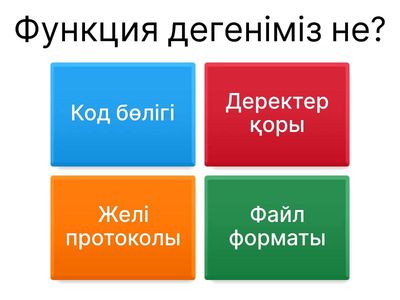 Қолданушы функциялар