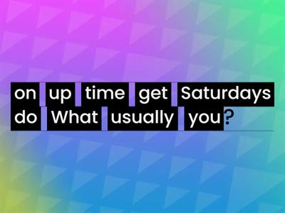 A2 Question Formation