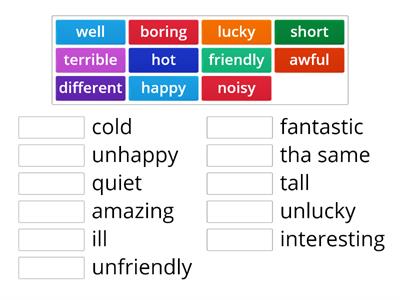 adjectives 2