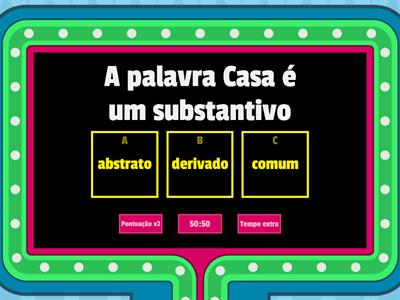 Tipos de substantivos