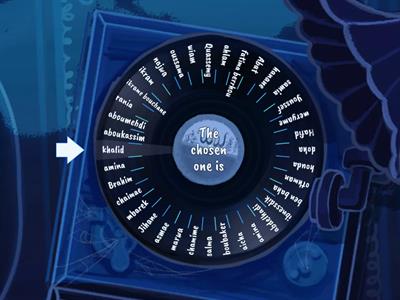 Wheel of names