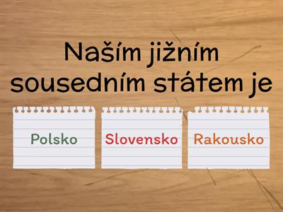 Naše vlast - ČR (opakování)