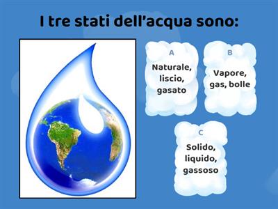 Gli stati dell`acqua