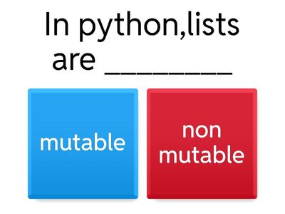 PYTHON QUIZ