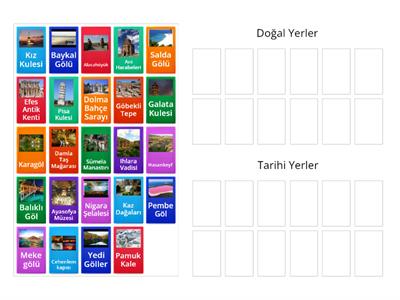 Doğal ve Tarihi Yerler