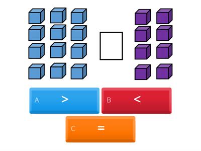 comparing cube shape