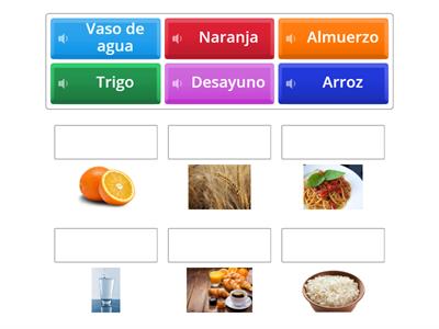 Cibi e pasti in spagnolo