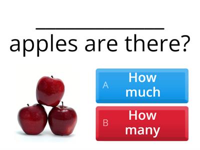  How much / How many