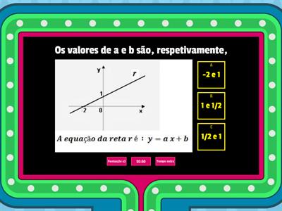 Jogo de funções - 8º ano