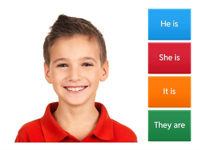 A-③ He She It They