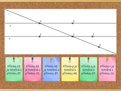 1.10 DVOJICE PŘÍMEK | vzájemná poloha přímek 01