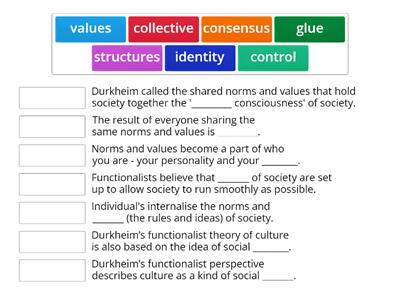 Functionalist view of culture