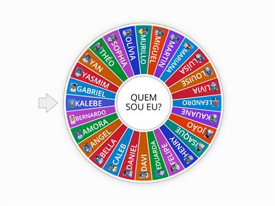 ROLETA DOS NOMES