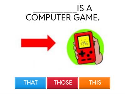 THIS- THAT- THESE - THOSE CROCETTA QUELLO ADATTO