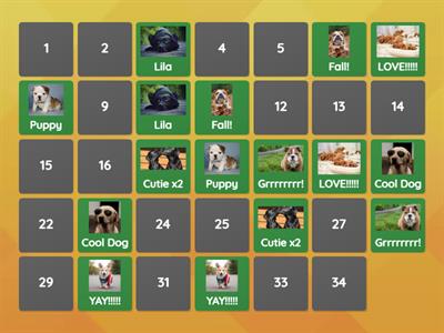Dog matching game 2!