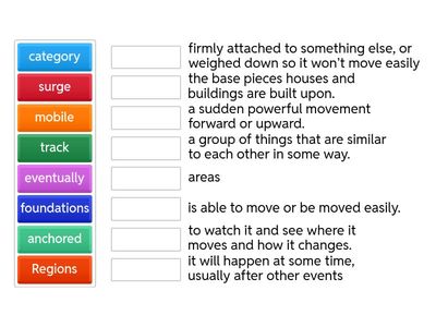 HMH Vocabulary 5th grade M3W3