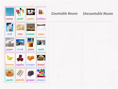 Countable and Uncountable Nouns