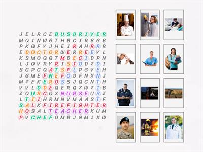 Jobs word search