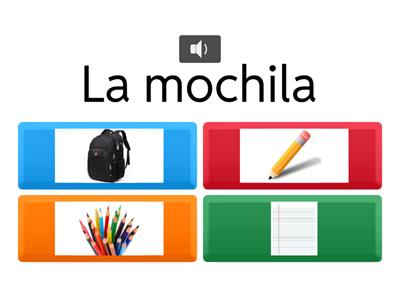 School Objects in Spanish