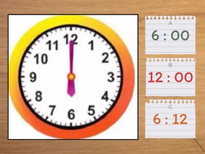  Визначення часу за годинником