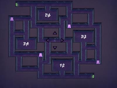   4 الكسور المتكافئة : خطوط الأعداد