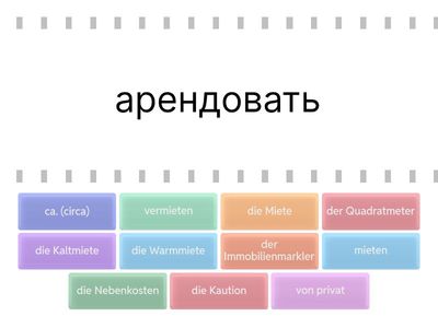  Die Wohnung - Wortschatz 