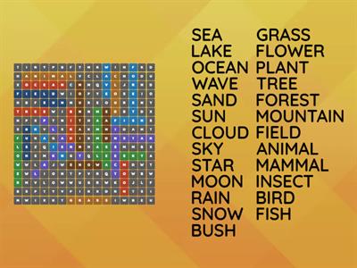 Nature /English (A1)