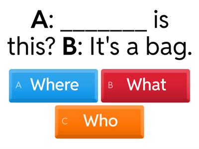 What who when where why