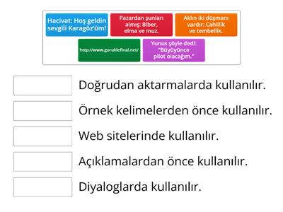 Noktalama İşaretleri: İki Nokta