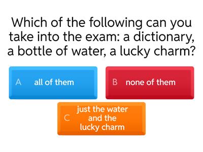 Cambridge B2 First for Schools: how much do you know?